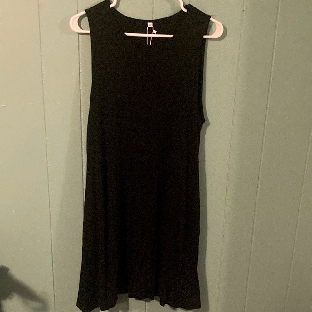 Women’s black dress. Sundress, evening dress, coverup, etc.